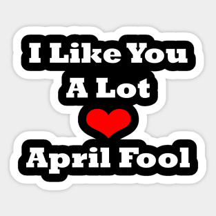 April Fool Sticker